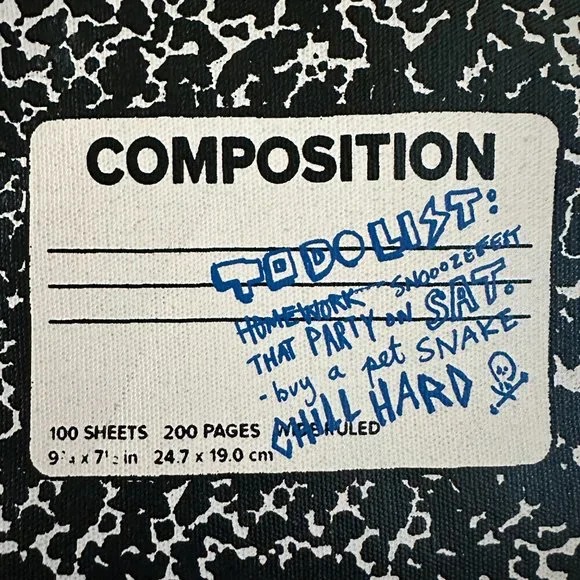 American Eagle Composition Book Laptop Case - Picture 2 of 9